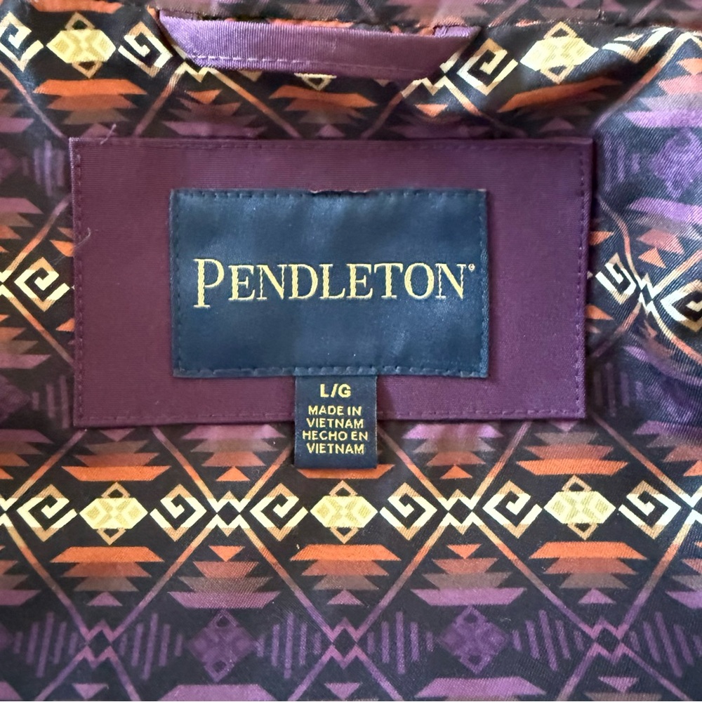 NWOT Pendleton weatherproof long jacket. - Picture 2 of 5